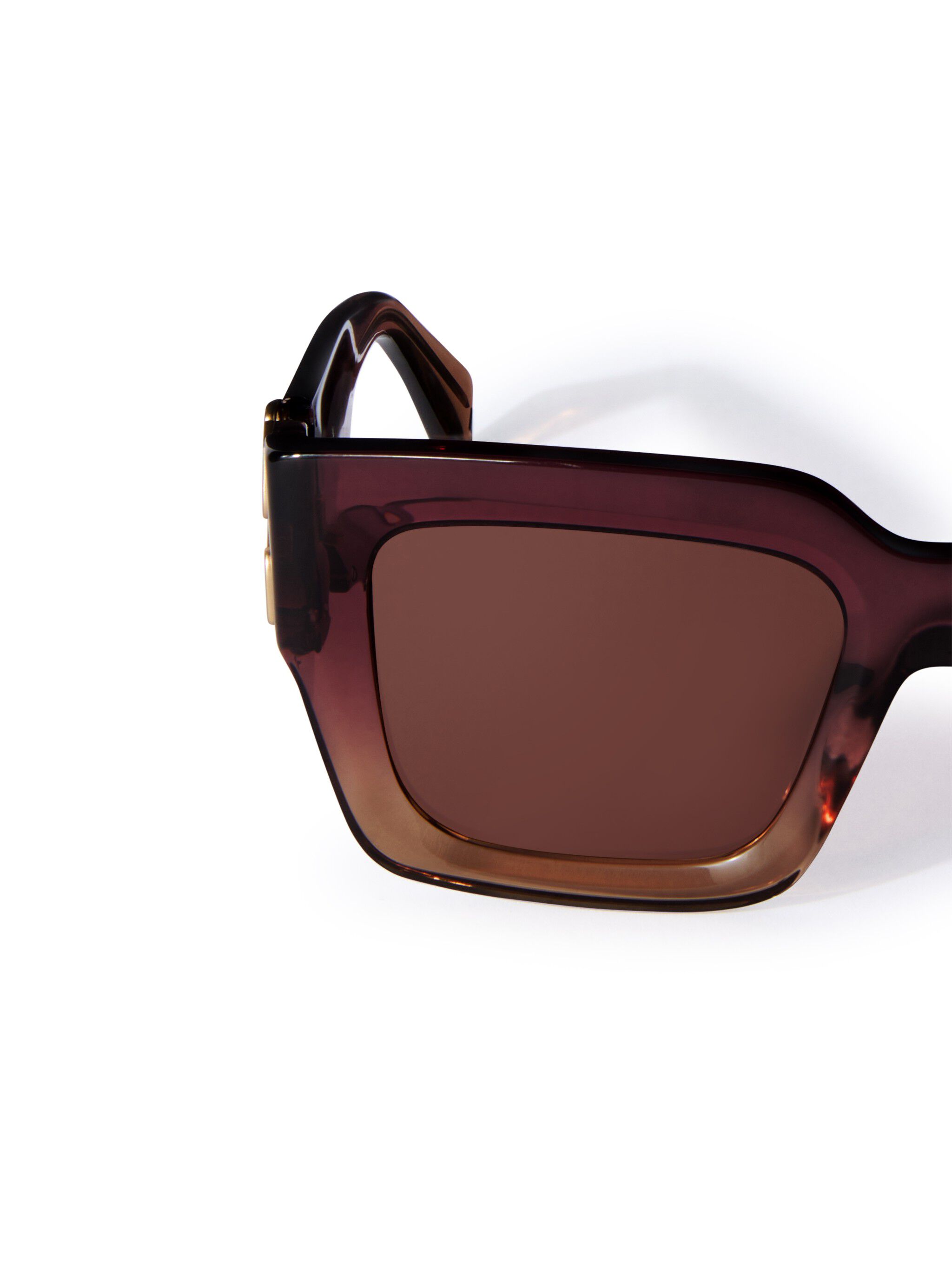 OFF WHITE Mystic Sunglasses Gradient Burgundy/Nude BURGUNDY OERI14DS25PLA002
