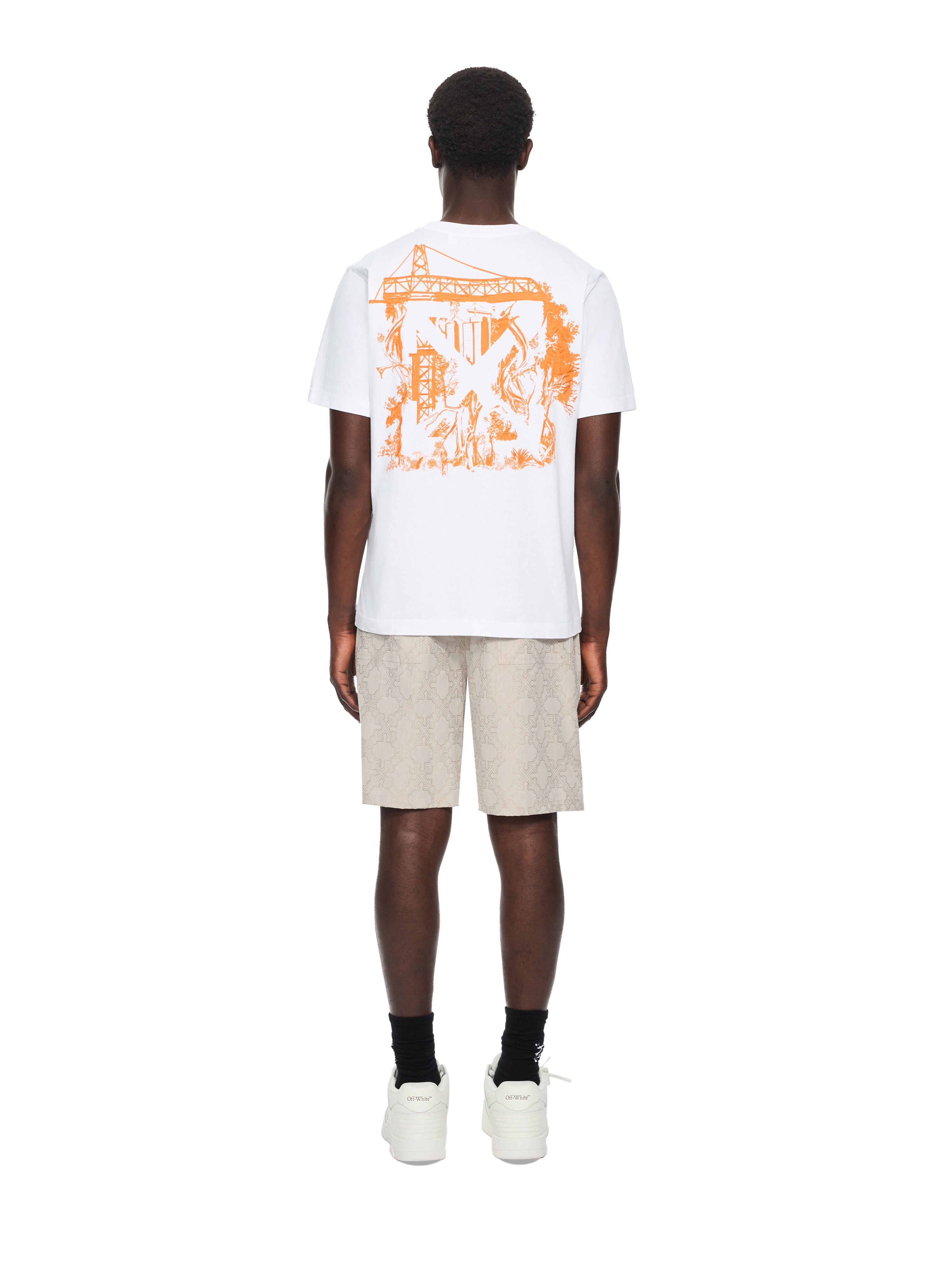 City Nature Regular T-Shirt OFF WHITE City Nature Regular T-Shirt WHITE 44MAA16MF26J00D