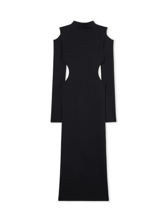 OFF WHITE Sleek Meteor Dress Black-Black 2DB56JS26JER001