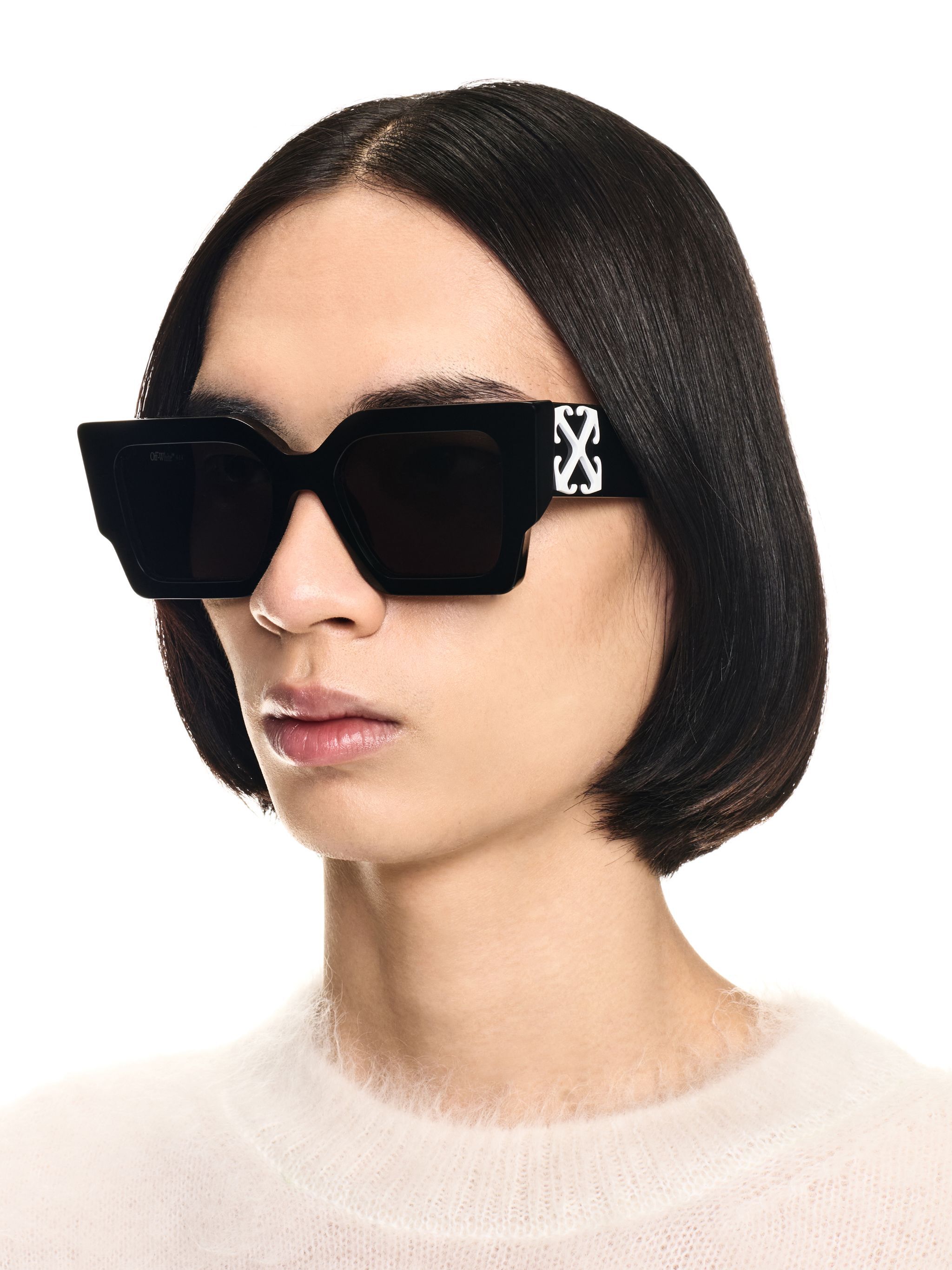 OFF WHITE Occhiali Da Sole Catalina NERO OERI128C99PLA001