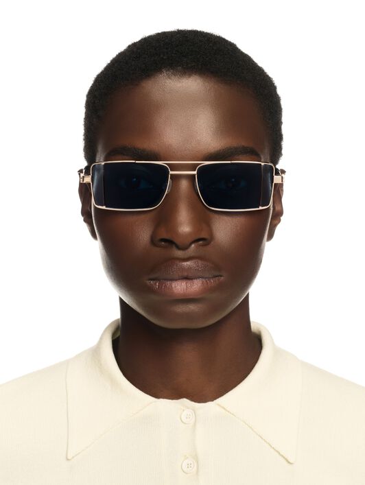 OFF WHITE Cortez Sunglasses GOLD OERI14AS25MET001