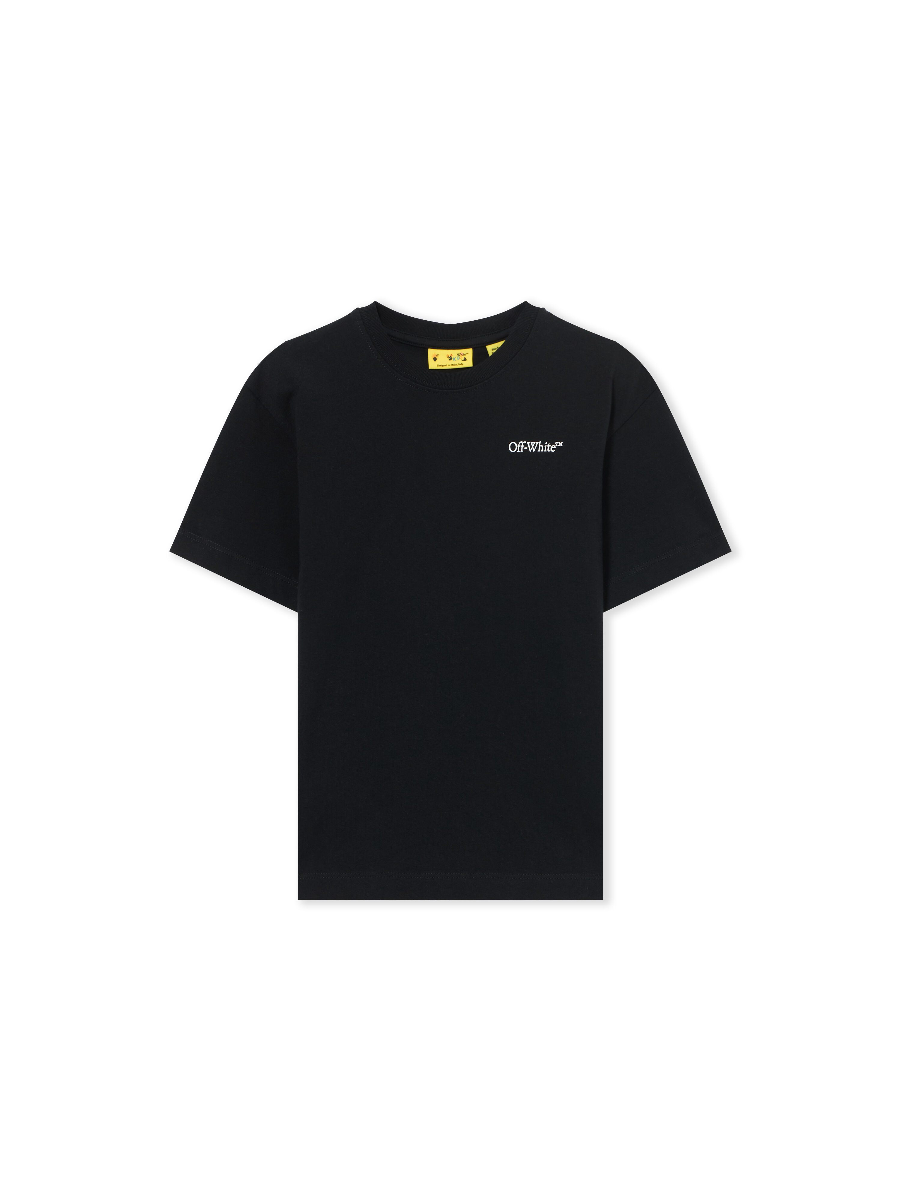 OFF WHITE Scribble Diag Tee S/S BLACK 44BAA002S26J009