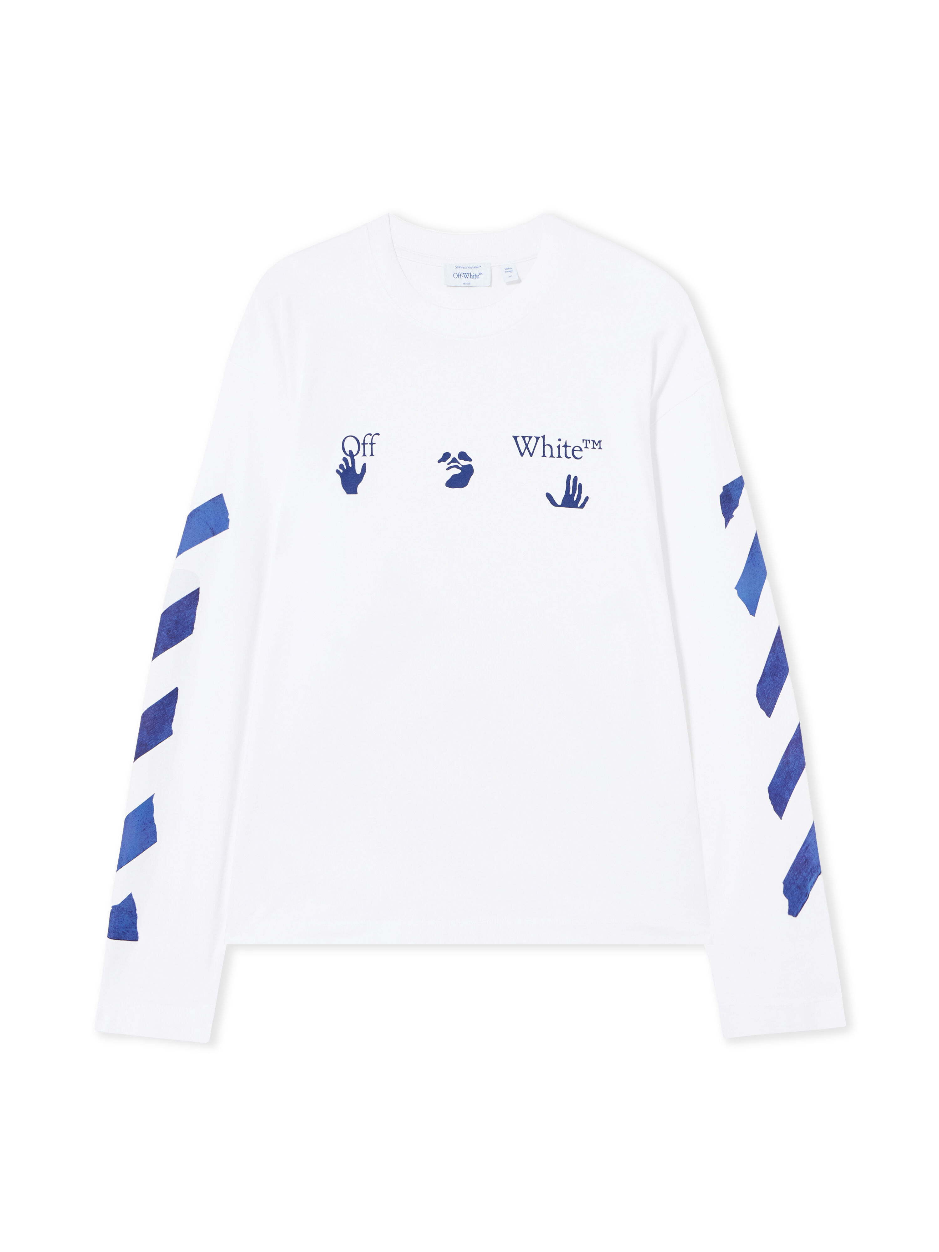 Bacco Arrow Skate Long Sleeve T-Shirt OFF WHITE Bacco Arrow Skate Long Sleeve T-Shirt WHITE 44MAB09CF26J007