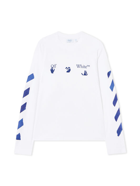 Bacco Arrow Skate Long Sleeve T-Shirt OFF WHITE Bacco Arrow Skate Long Sleeve T-Shirt WHITE 44MAB09CF26J007