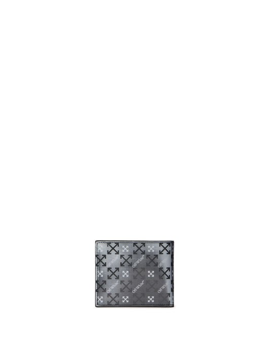 OFF WHITE Arrow Reflective Bifold Wallet BLACK - REFLECTIVE OMNC09CF25LEA001