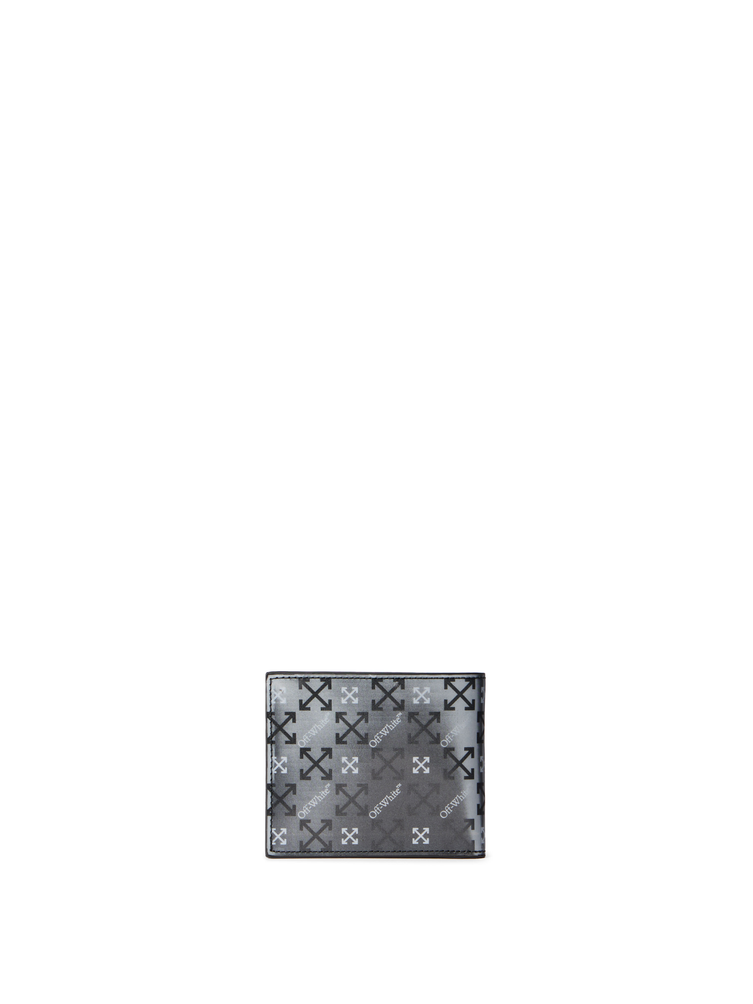 OFF WHITE Arrow Reflective Bifold Wallet BLACK - REFLECTIVE OMNC09CF25LEA001