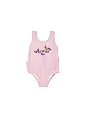 OFF WHITE Butterfly Bookish Swimsuit PINK OG2X006S25JER001