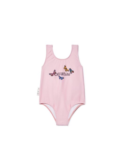OFF WHITE Butterfly Bookish Swimsuit PINK OGX6002S25JER001