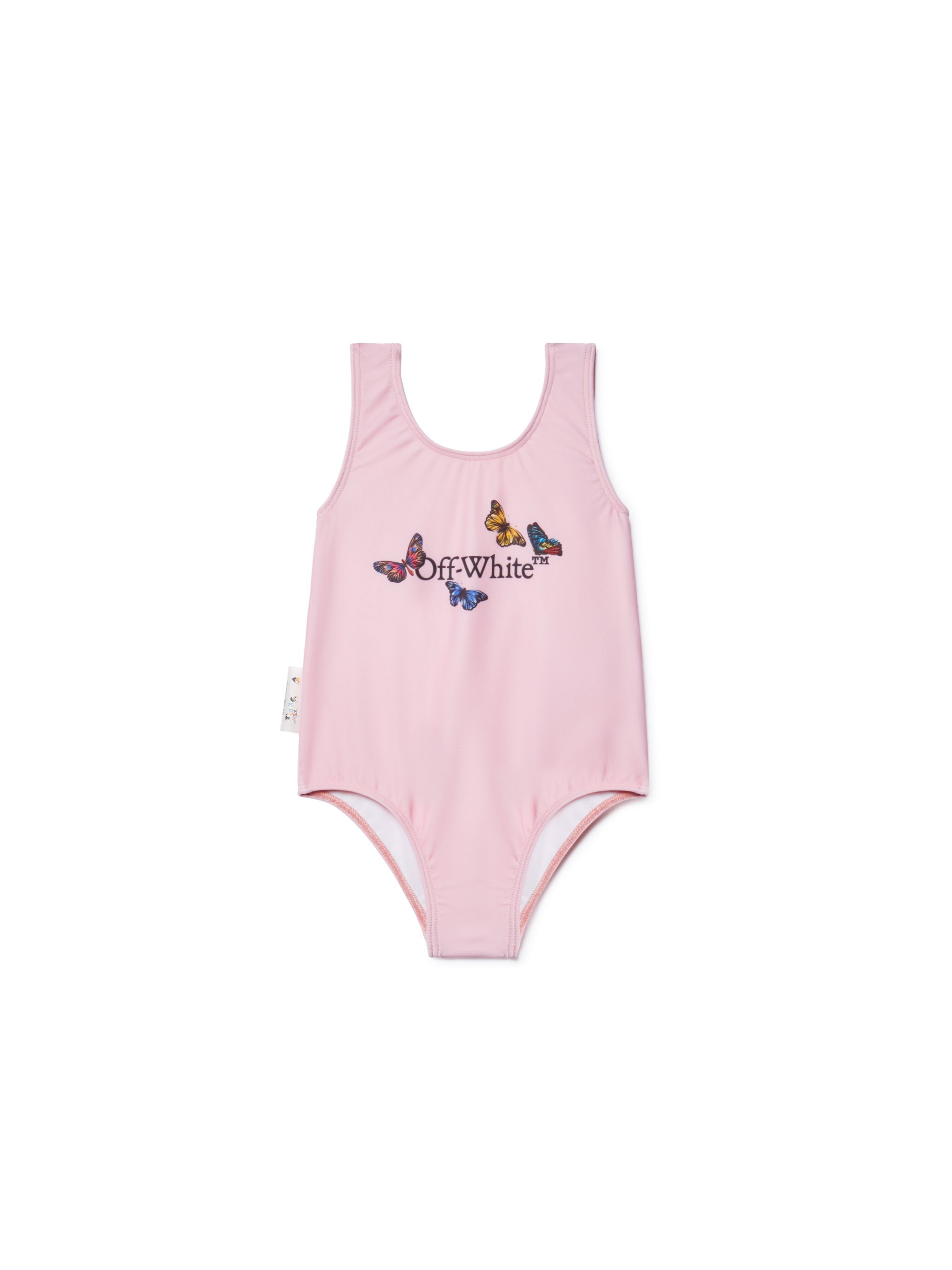 OFF WHITE Butterfly Bookish Swimsuit PINK OGX6002S25JER001