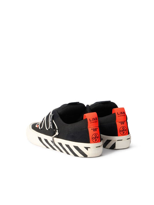 LAB L/AB Tape Vulcanized Sneakers BLACK/WHITE LABF26OF05816