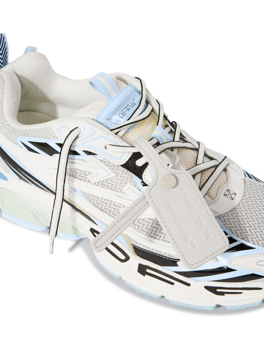 OFF WHITE Sneakers Be Right Back Bianche/Azzurre AZZURRO OWIA289C99FAB001