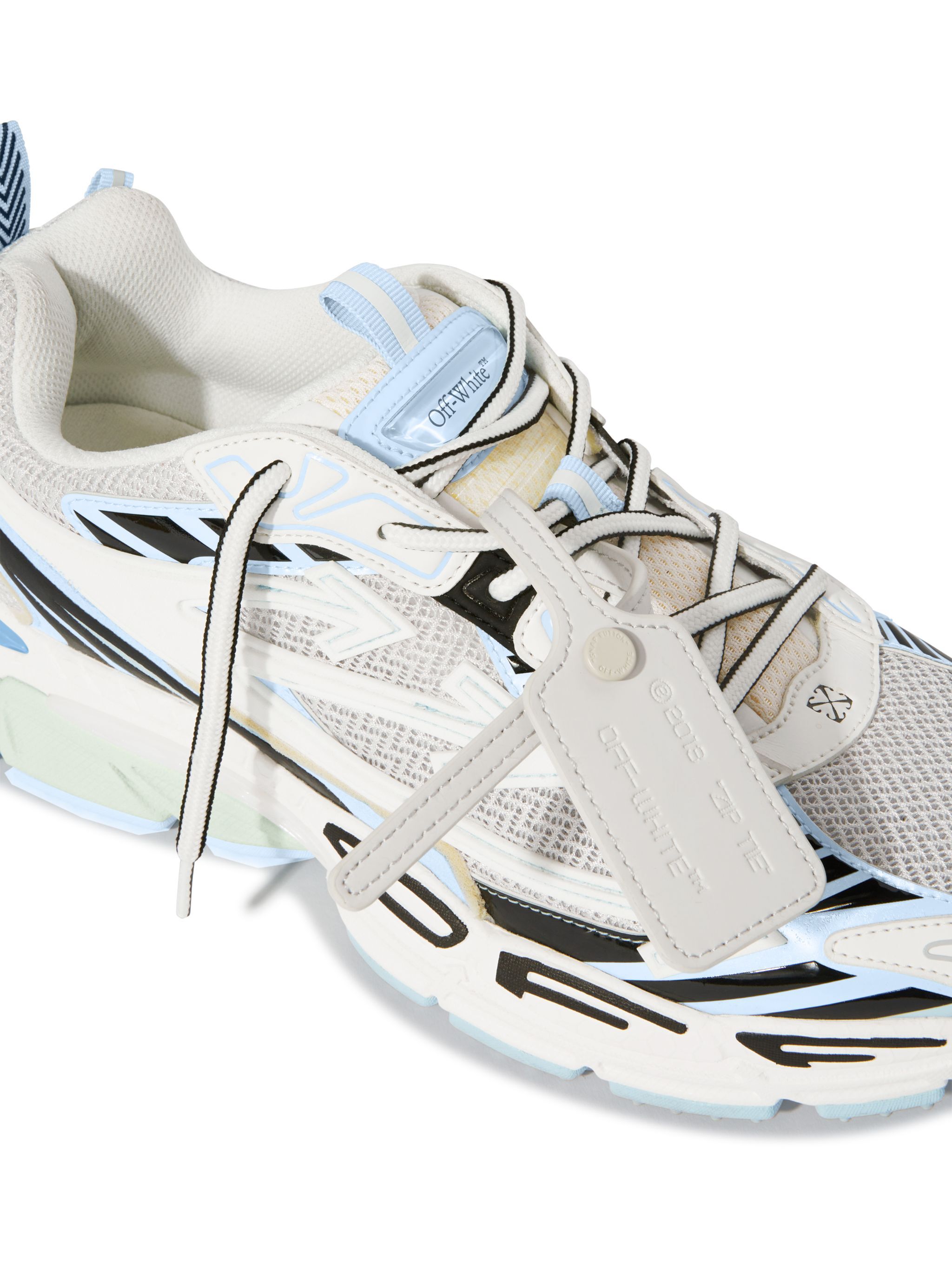 OFF WHITE Sneakers Be Right Back Bianche/Azzurre AZZURRO OWIA289C99FAB001