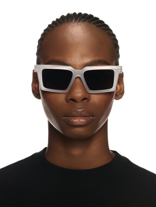 OFF WHITE Windsor Sunglasses GREY OERI142S25PLA001