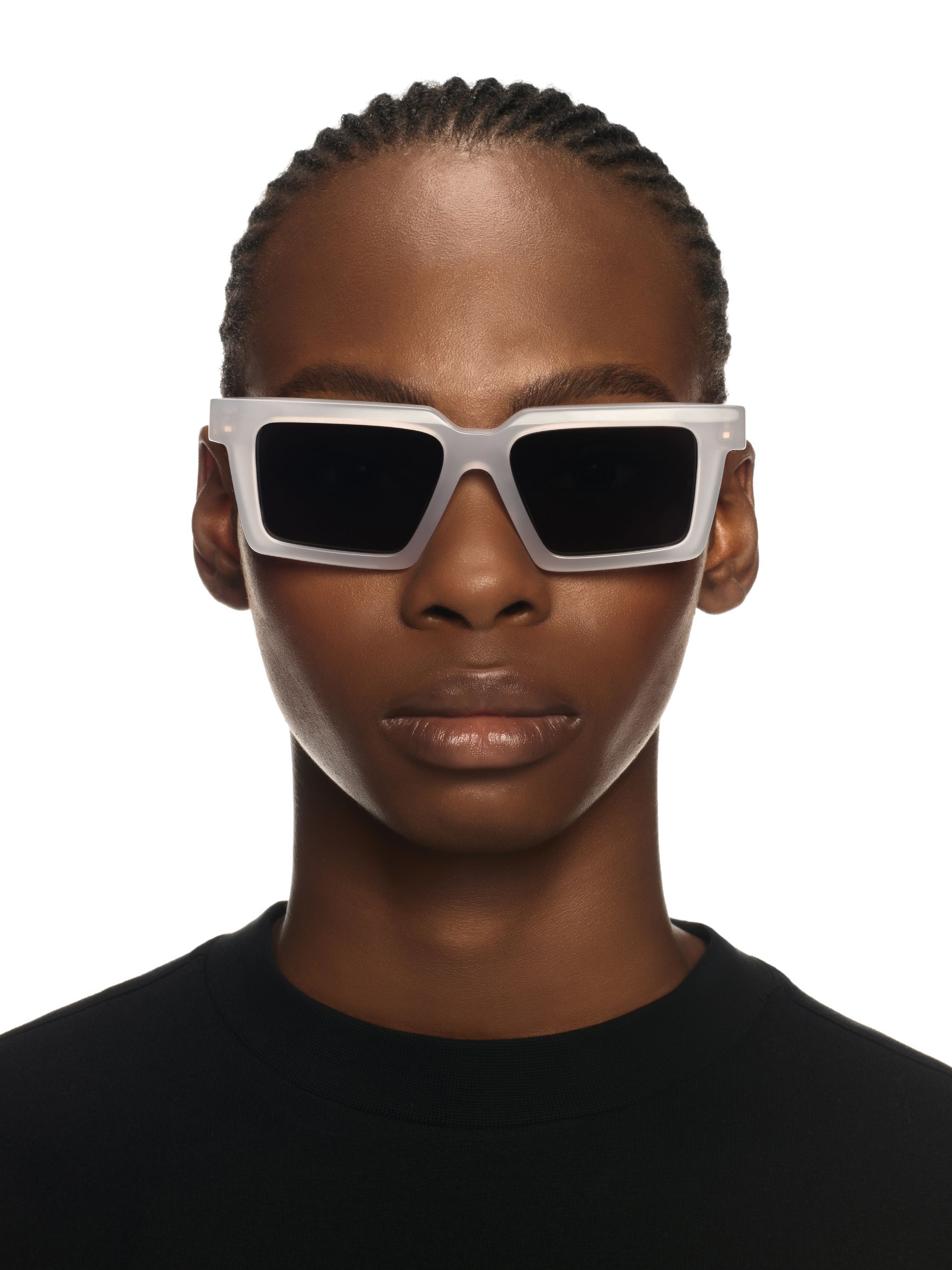 OFF WHITE Windsor Sunglasses GREY OERI142S25PLA001