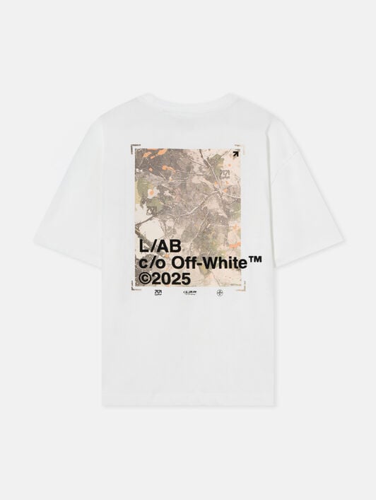 L/AB Camouflage T-Shirt LAB L/AB Camouflage T-Shirt WHITE 44LABF26T075