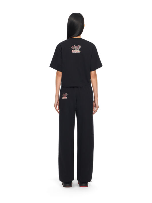 OFF WHITE Off-White™ c/o AC Milan Crop T-Shirt Black-No Color 29A00571T