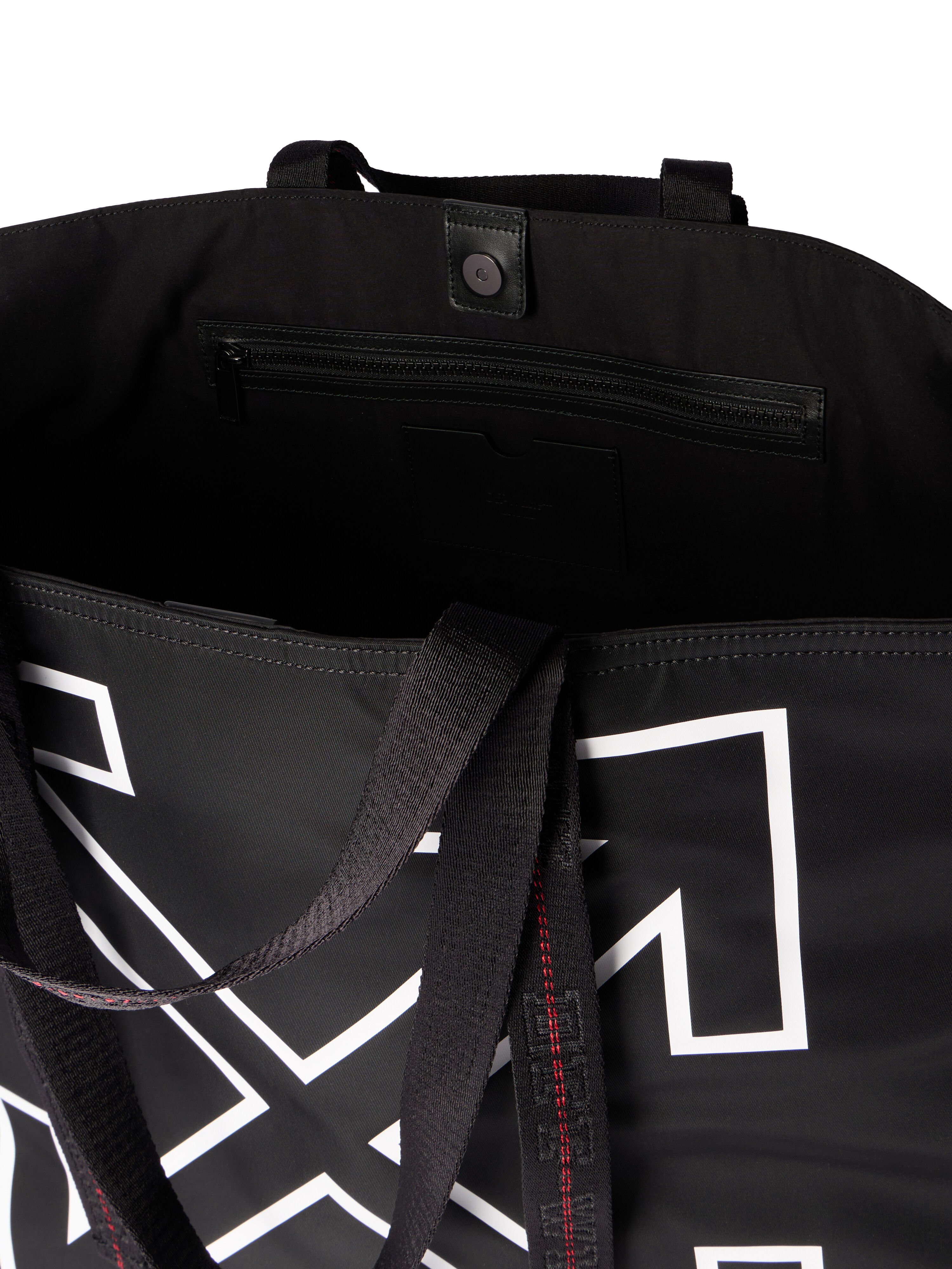 OFF WHITE Heritage Day Off Tote L BLACK - WHITE OMNA20JC99FAB001