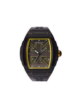 OFF WHITE "Beat" Watch Dark Grey OW1G003P