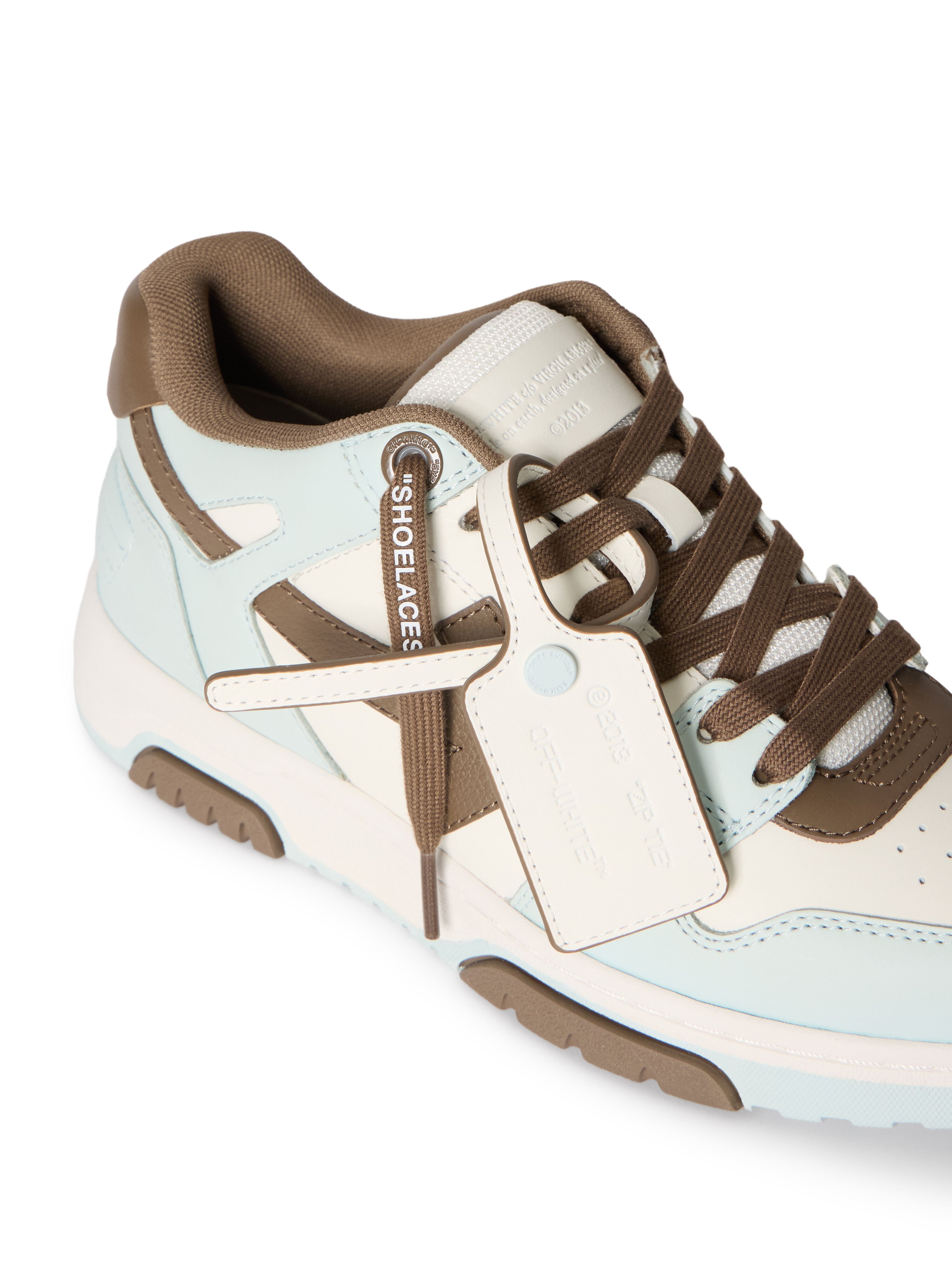 Out Of Office Sneakers OFF WHITE Out Of Office Sneakers MISTY BLUE - LIGHT BROWN OWIA259S26LEA003
