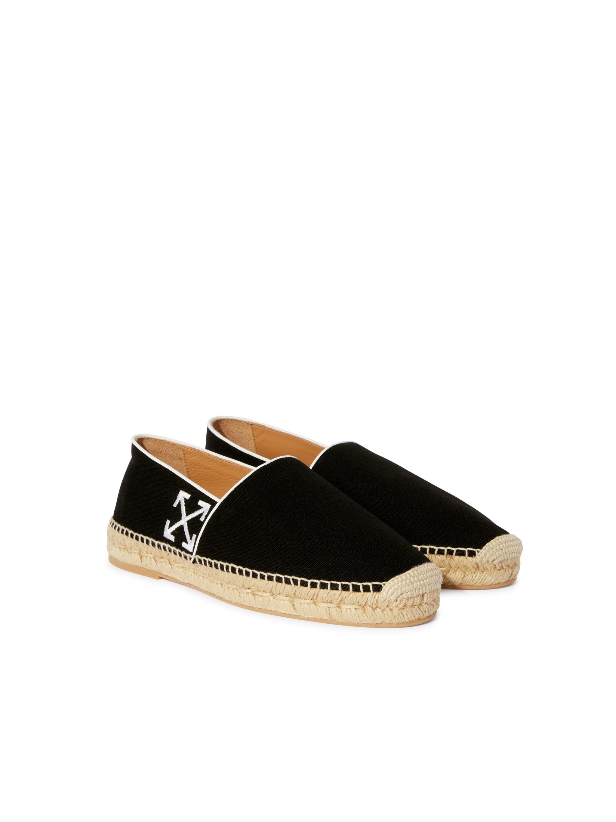 OFF WHITE Biarritz Espadrillas BLACK OMIB007C99FAB001