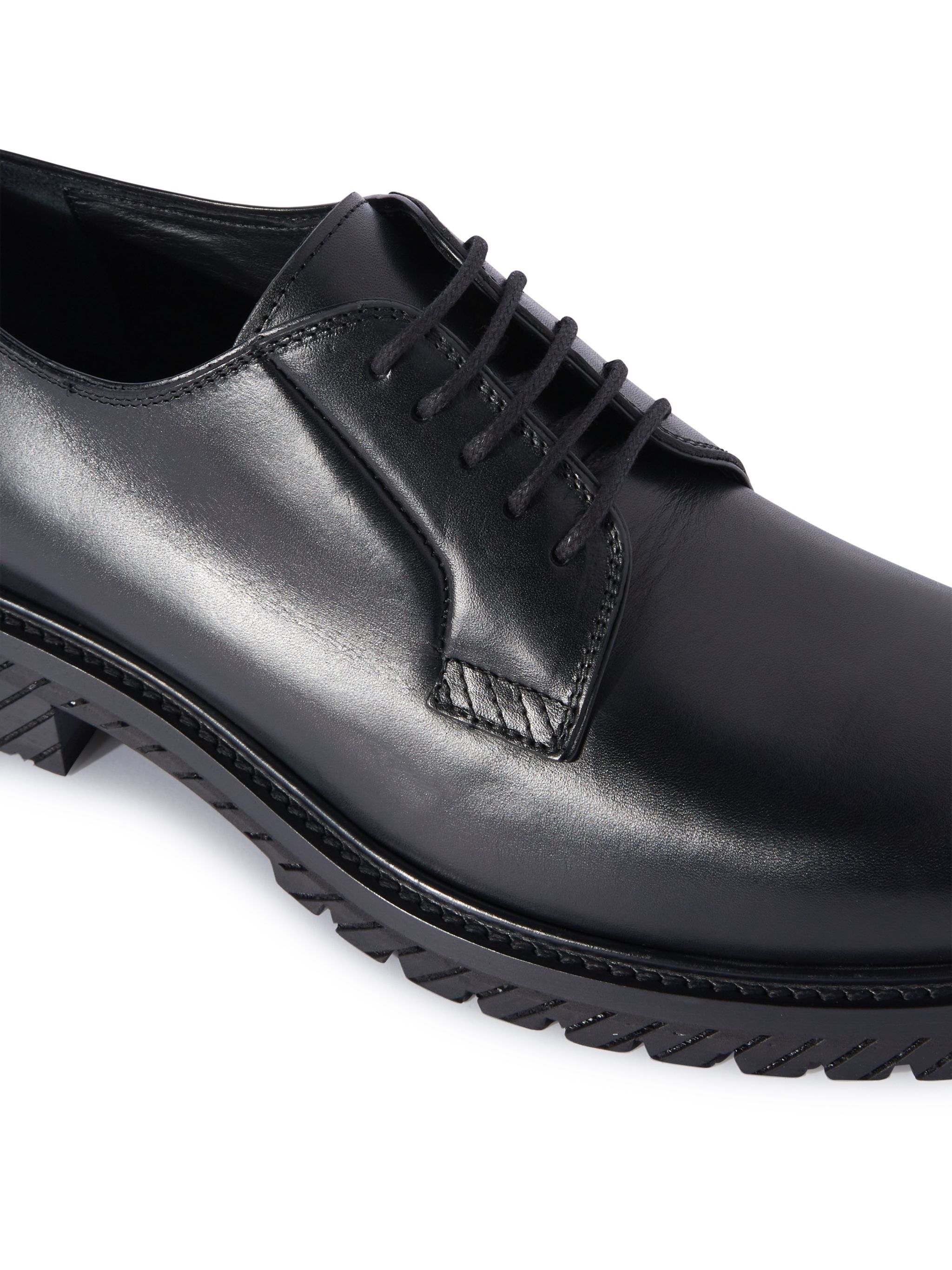 MILITARY DERBY OFF WHITE MILITARY DERBY BLACK OMIF028F23LEA001