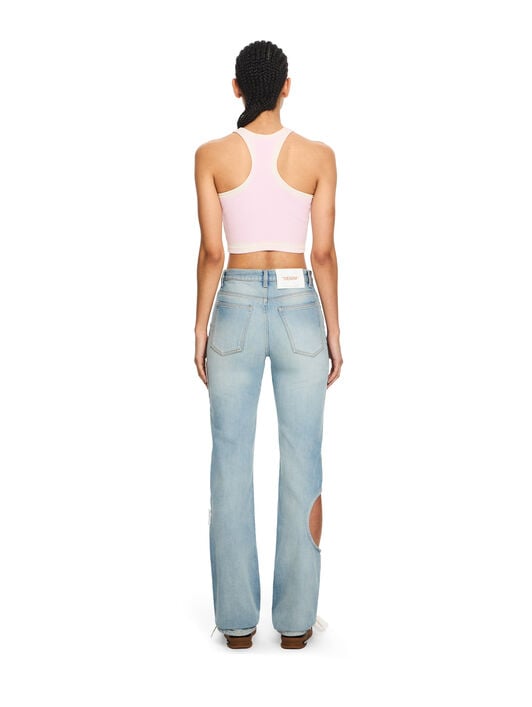 New Meteor Denim Pants OFF WHITE New Meteor Denim Pants Bleach-No Color 2YA06ES26DEN001