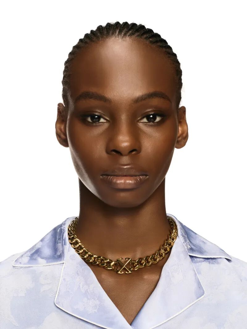 OFF WHITE Kette Mit Pfeil GOLD OWOB13HC99MET001