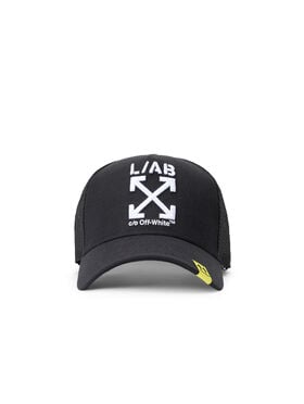 LAB L/AB Arrows Embroidered Trucker Cap BLACK LAB7200169