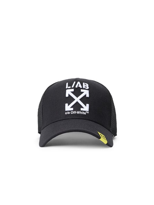 LAB L/AB Arrows Embroidered Trucker Cap BLACK LAB7200169