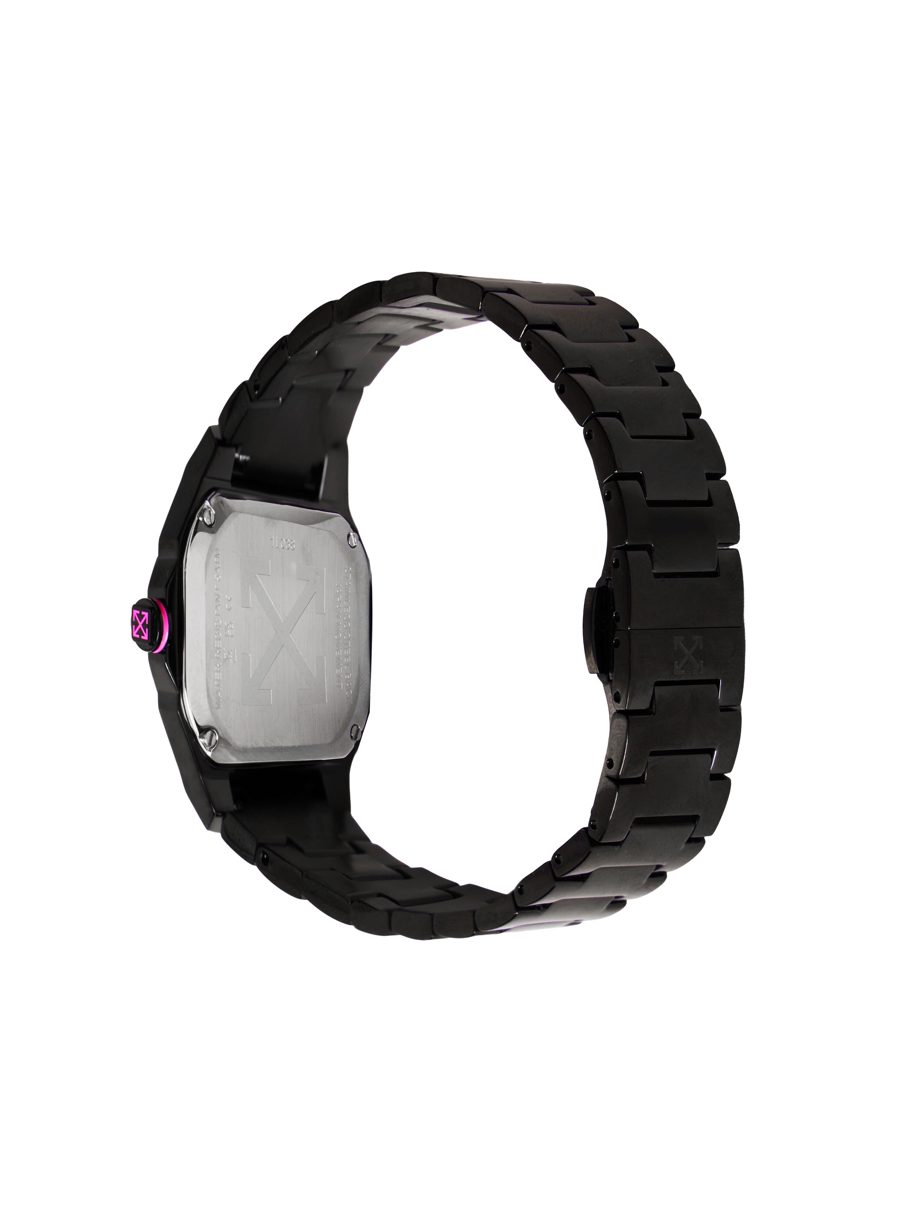 OFF WHITE Shift Watch Black OW1L038M
