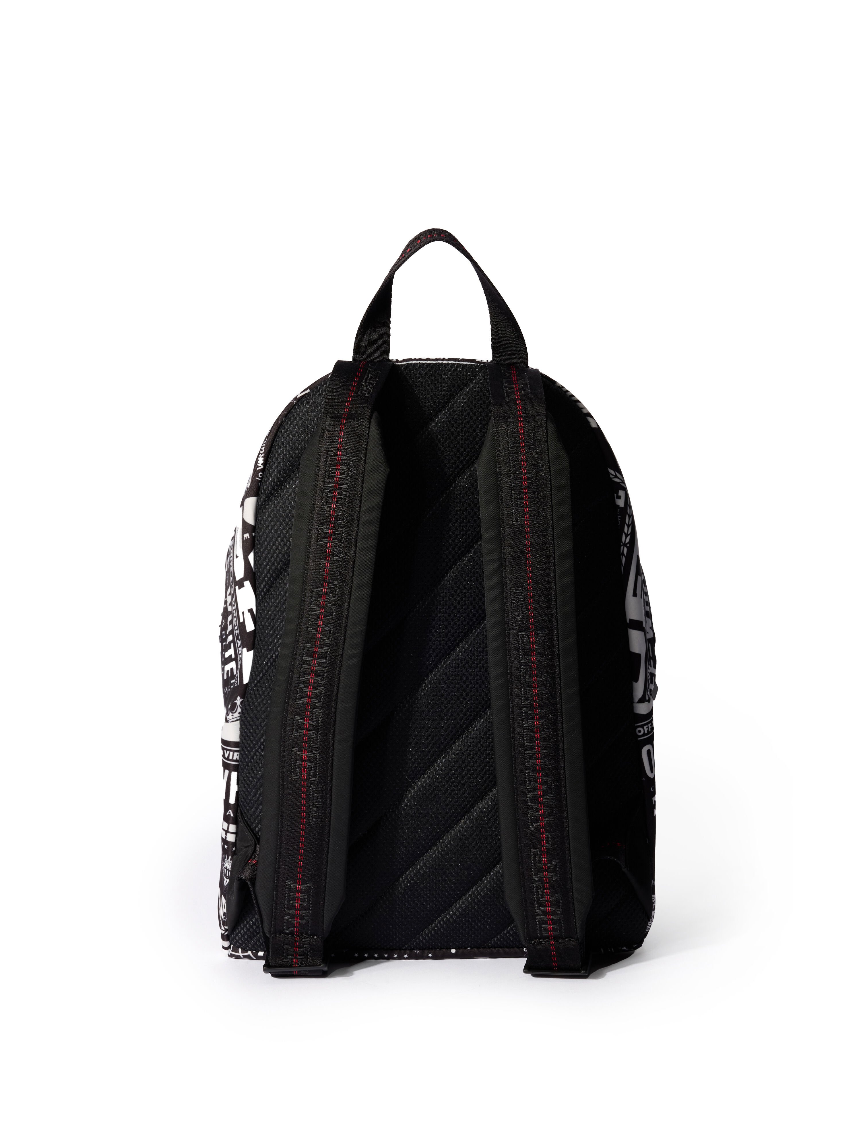 OFF WHITE Heritage Multilogo Backpack WHITE SNOW - NO COLOR OMNB123F25FAB002