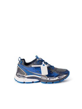 OFF WHITE Be Right Back Sneakers GUNMETAL - NAVY BLUE OMIA295F25FAB005