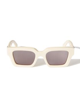OFF WHITE White/Dark Gray Virgil Sunglasses NEUTRALS OERI008C99PLA004