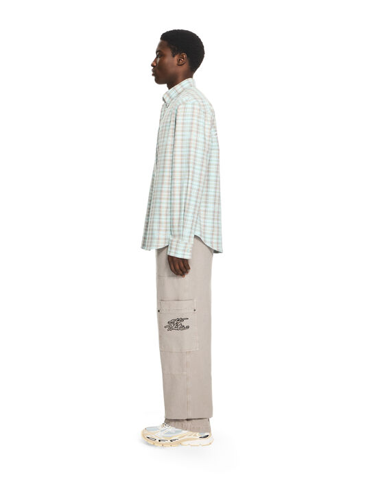 OFF WHITE Script Cargo Pants STONE 44XCF04ES26F001