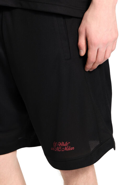 OFF WHITE Off-White™ c/o AC Milan Tech Shorts BLACK RED 44MCI01DG25F001