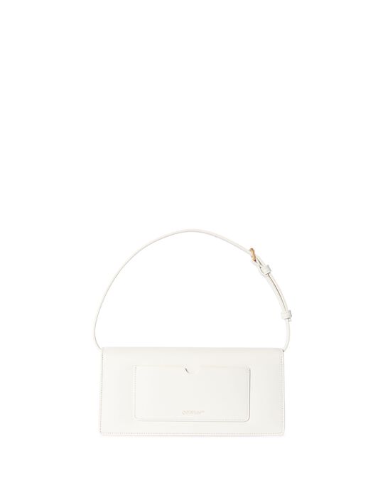 OFF WHITE Jitney 1.0 Shoulder Bag WHITE OWNN172C99LEA001
