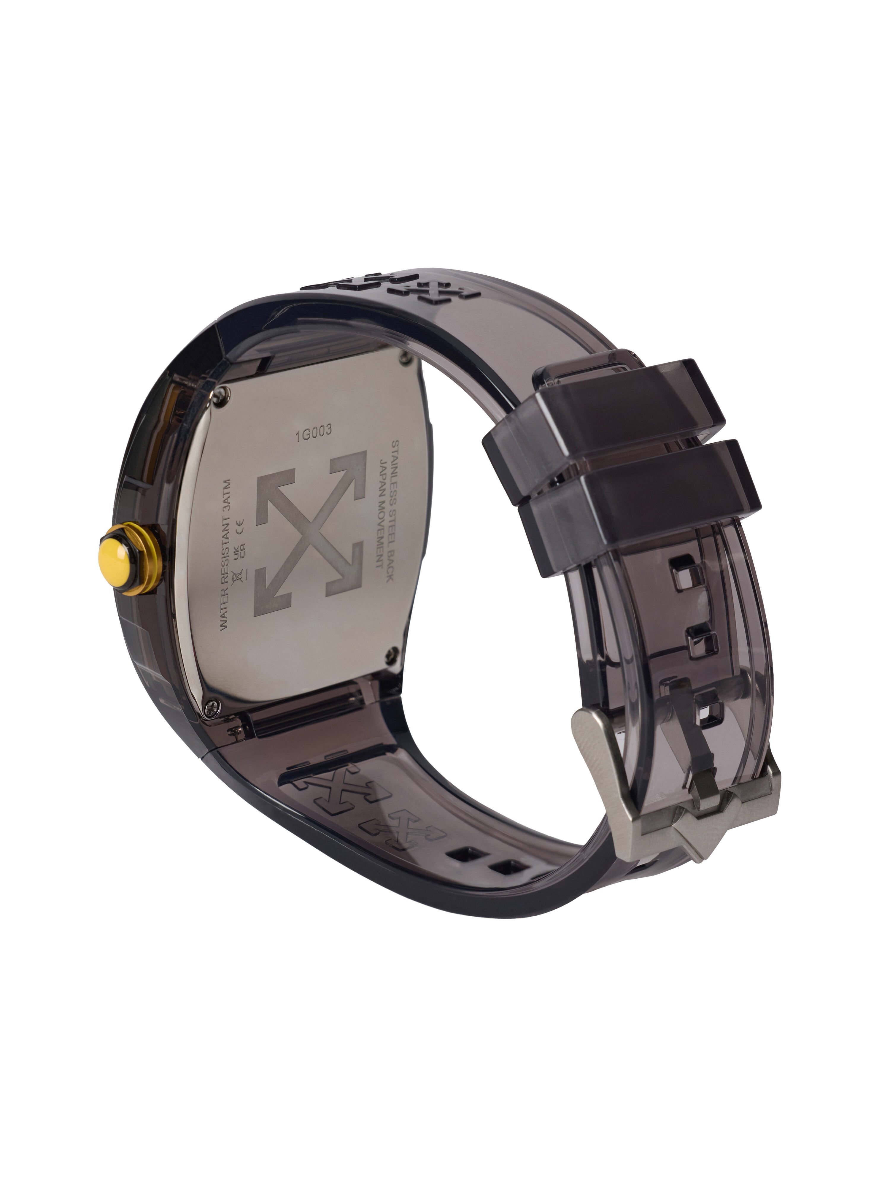 "Beat" Watch OFF WHITE "Beat" Watch Dark Grey OW1G003P