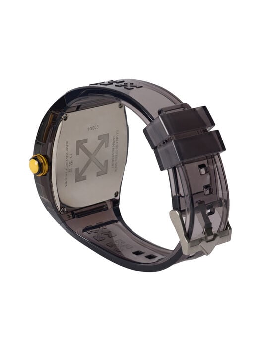 "Beat" Watch OFF WHITE "Beat" Watch Dark Grey OW1G003P
