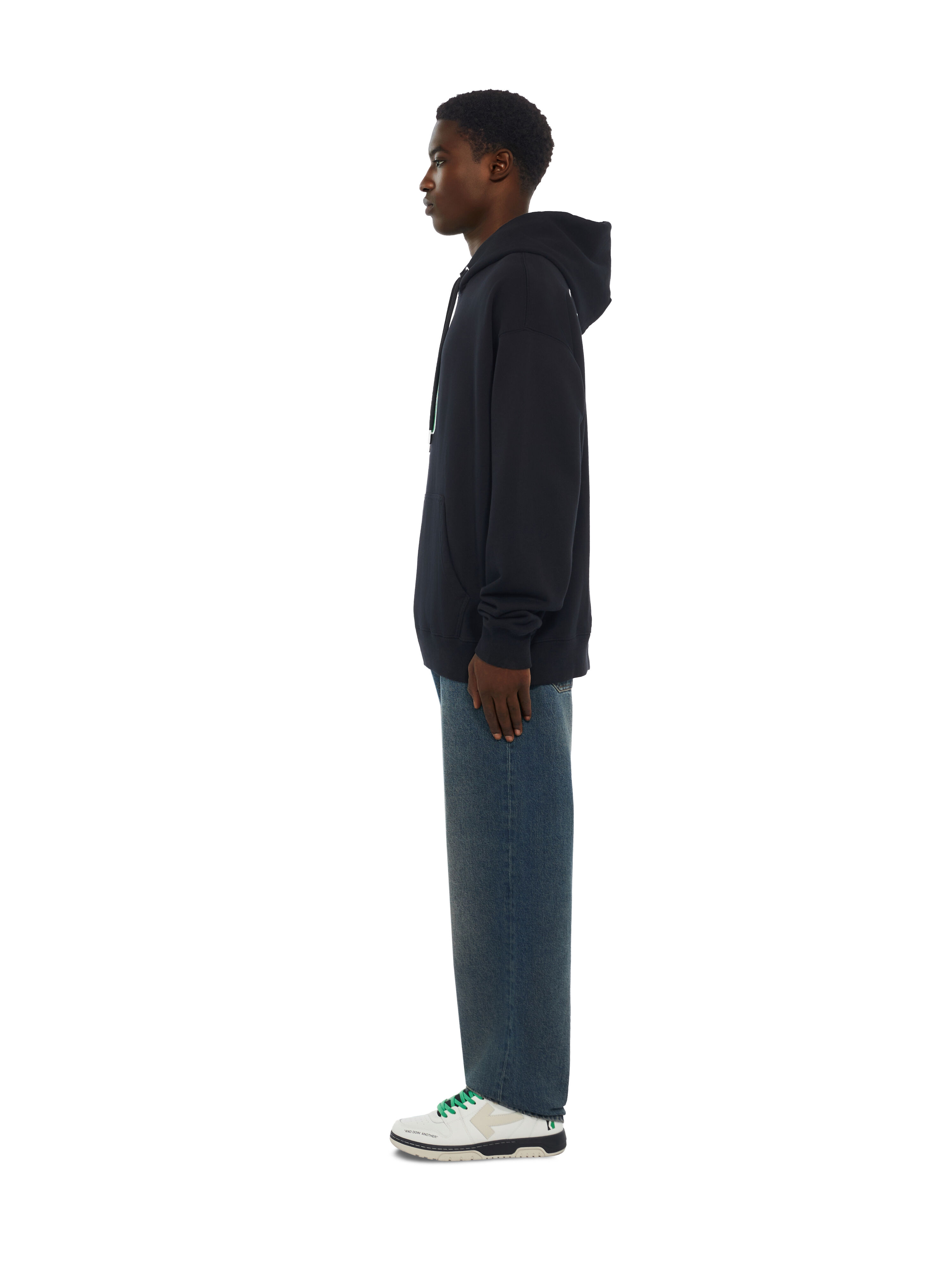 Miles Davis League Skate Hoodie OFF WHITE Miles Davis League Skate Hoodie BLACK 44MBB085W26F004