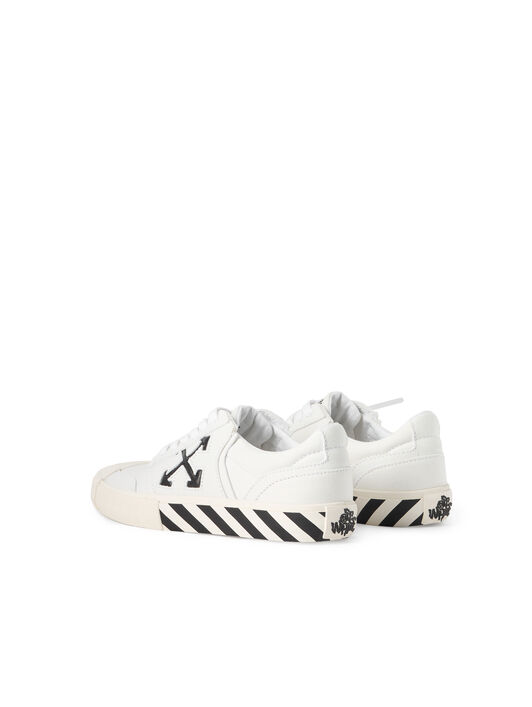 OFF WHITE Vulcanized Undercut Sneakers WHITE - BLACK OWIA28HF25FAB001