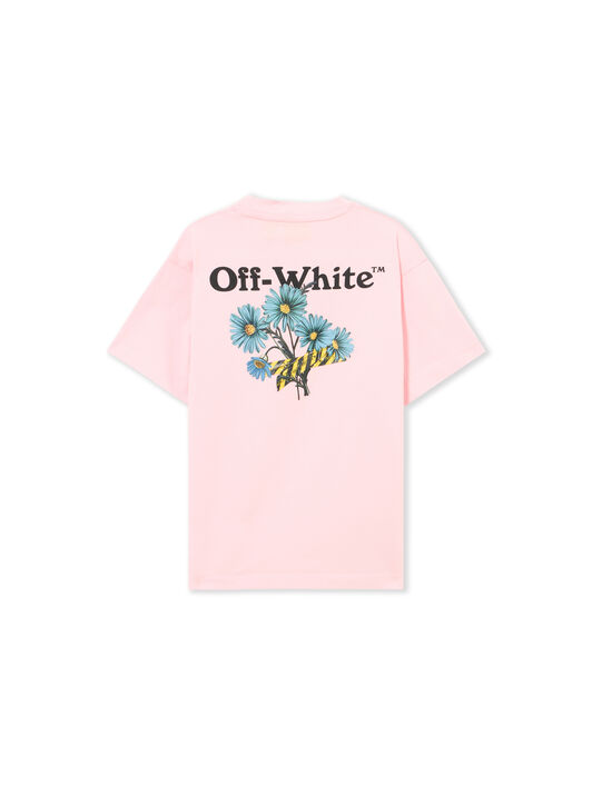 OFF WHITE Daisy Tape Tee S/S BALLET SLIPPER 44GAA001S26J004
