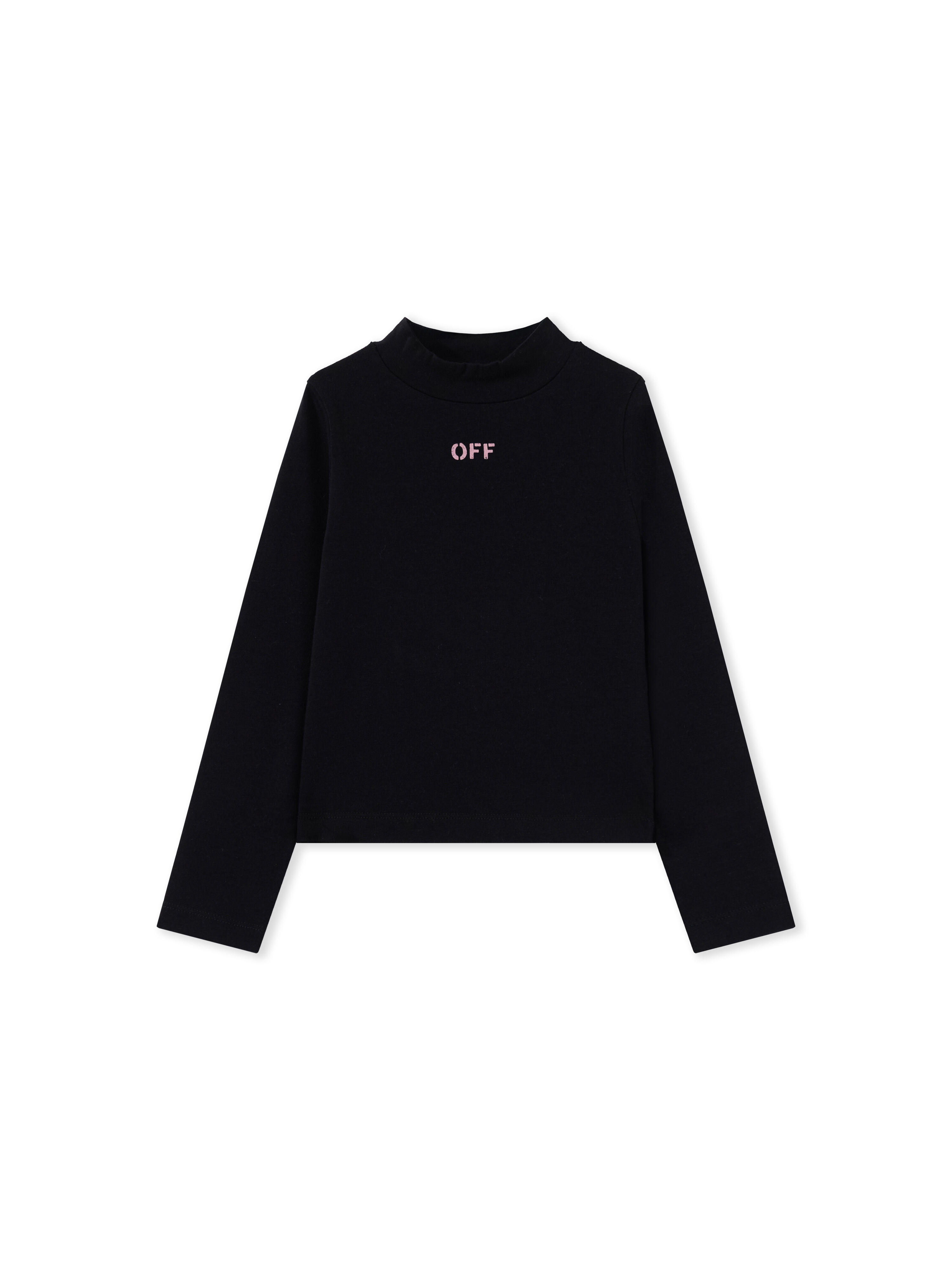 OFF WHITE Second Skin Off Stamp Long Sleeve T-Shirt BLACK 44GAB00AF26J001