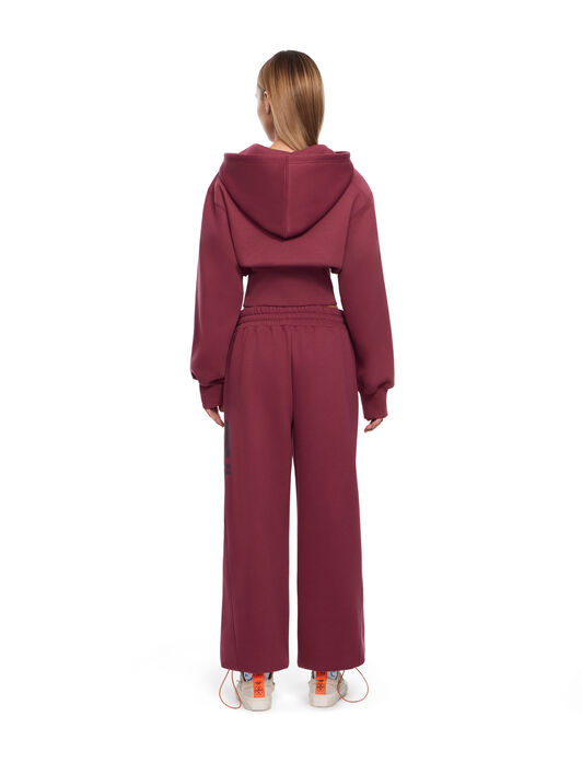 LAB L/AB Bungee Jogger Sweatpants Burgundy LABF2639H00042T