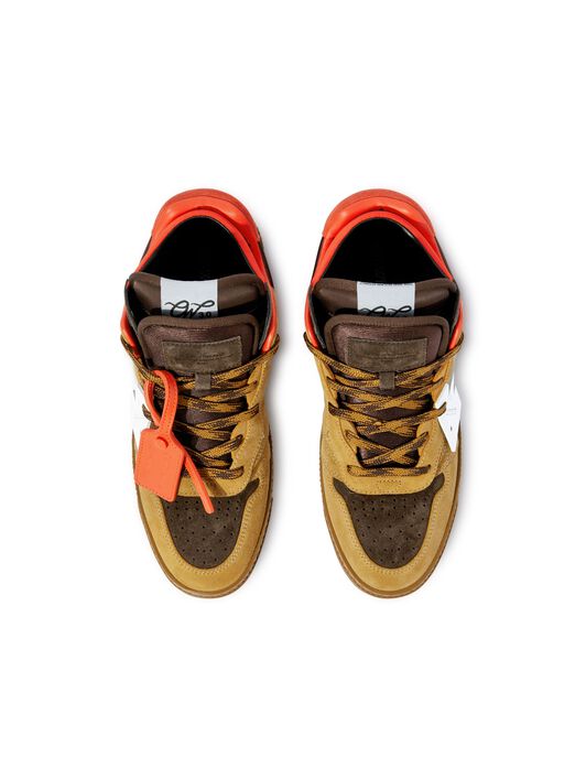 OFF WHITE Sneakers Floating Arrow Marrone/Arancione MARRONE OMIA244S25LEA002