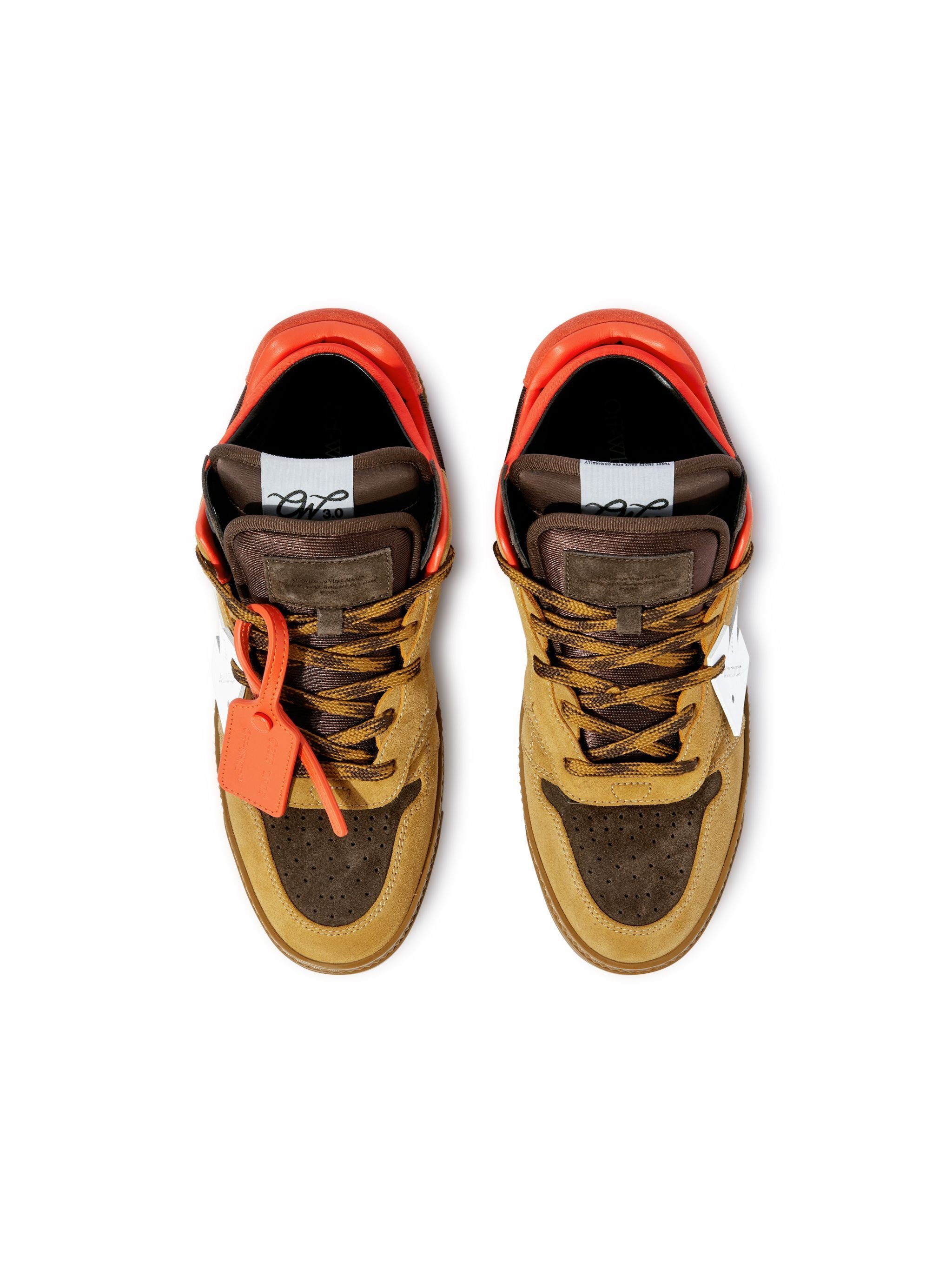 OFF WHITE Sneakers Floating Arrow Marrone/Arancione MARRONE OMIA244S25LEA002