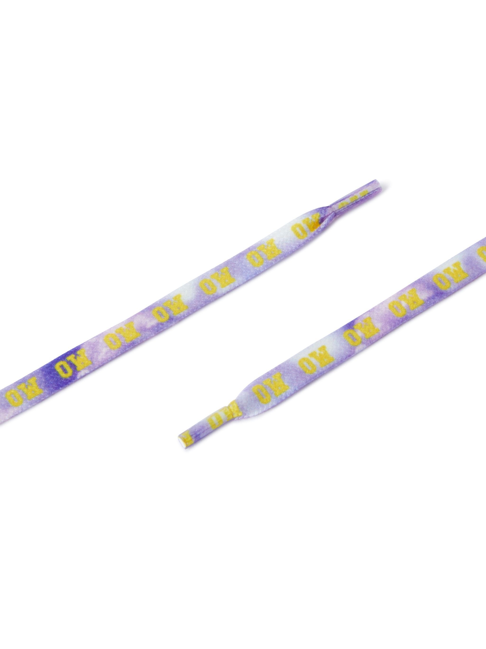 OFF WHITE Lilac/Yellow Cloud Laces PURPLE OMZJ001T25MAT004