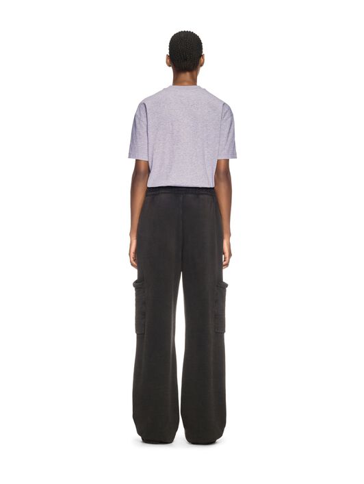 OFF WHITE Gray Bookish Butterfly T-Shirt GREY OWAA089S25JER007