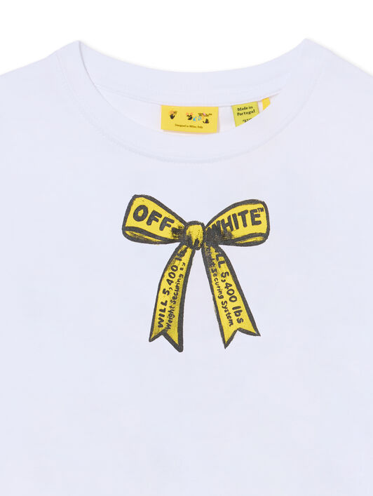 Arrow Industrial Tape T-Shirt OFF WHITE Arrow Industrial Tape T-Shirt WHITE 44GAA001F26J009