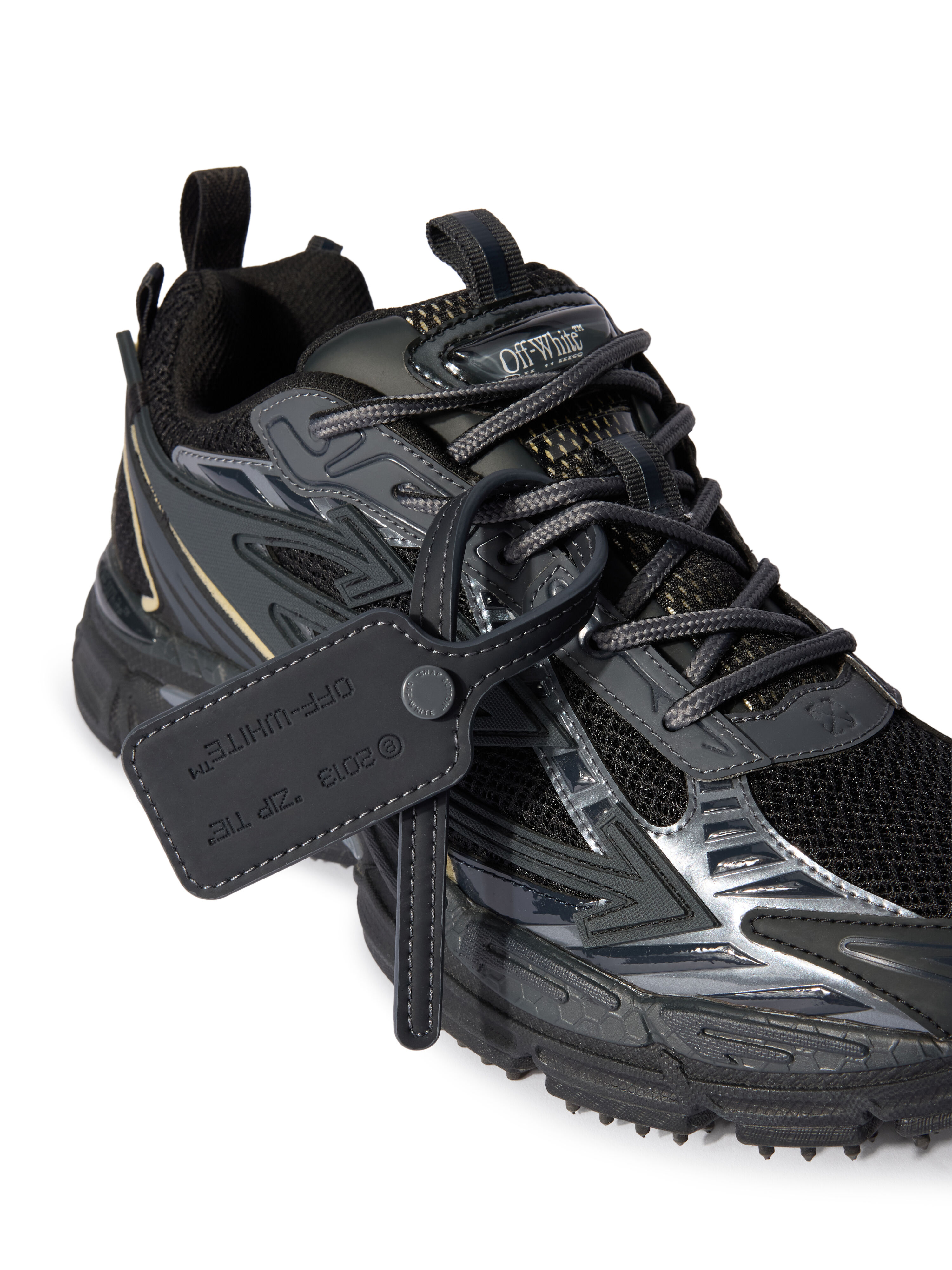 OFF WHITE Be Right Back Sneakers BLACK - BLACK OMIA295C99FAB001