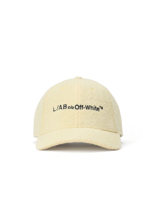 LAB L/AB Embroidered Sherpa Baseball Cap LEMON ICING LAB7200159